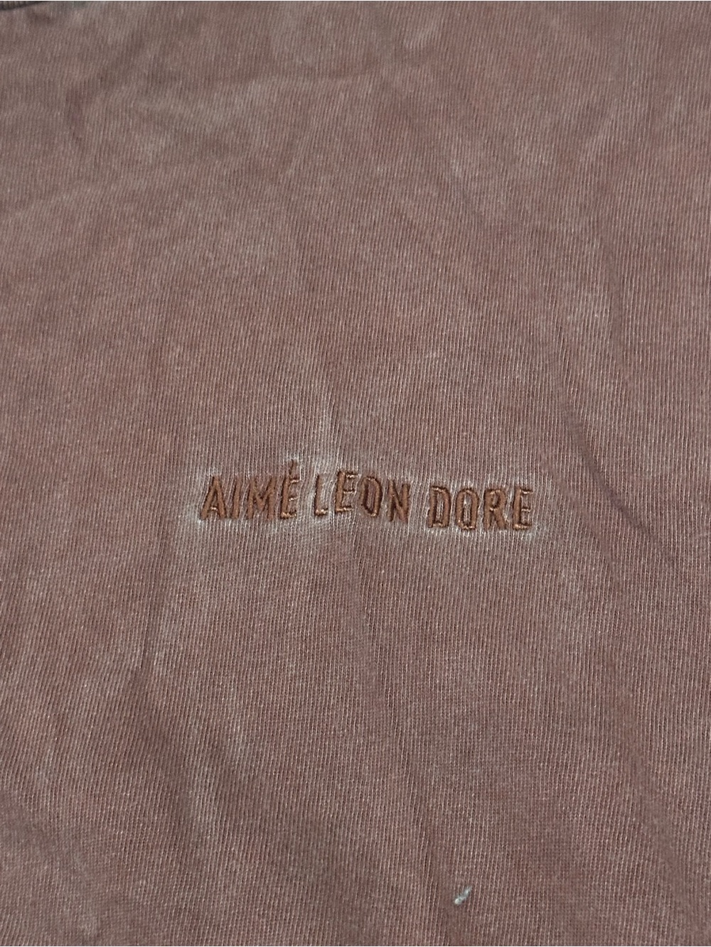 Aime Leon Dore Brown Uniform Tee